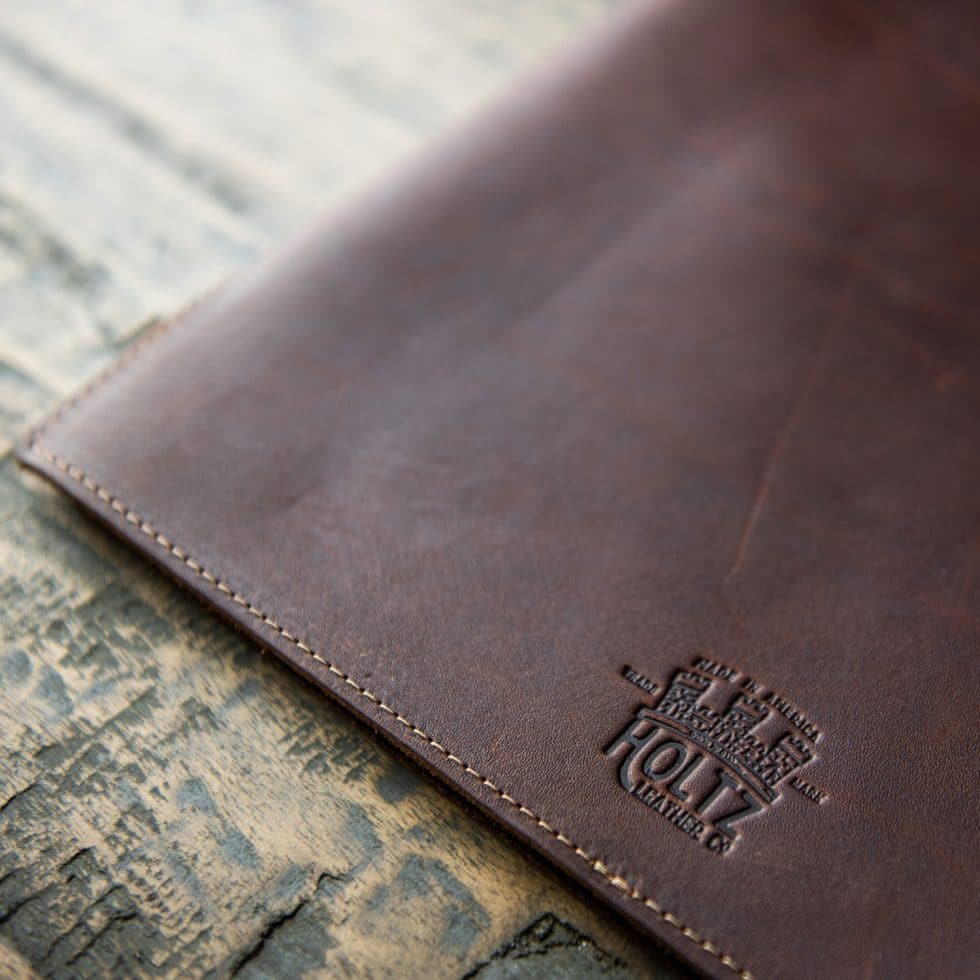 The Langley – Personalized Fine Leather 3 Ring Binder Notebook Photo Album - Holtz Leather