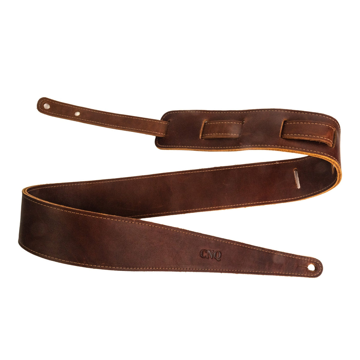 The Legend ~ Personalized Fine Leather Guitar Strap - Holtz Leather