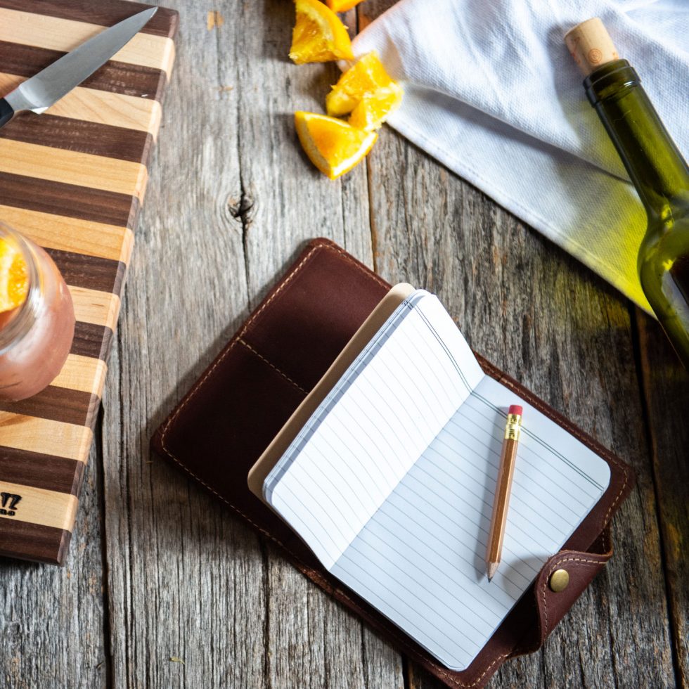 The Logbook Fine Leather Field Notes Moleskine Wallet Pocketbook Cover - Holtz Leather