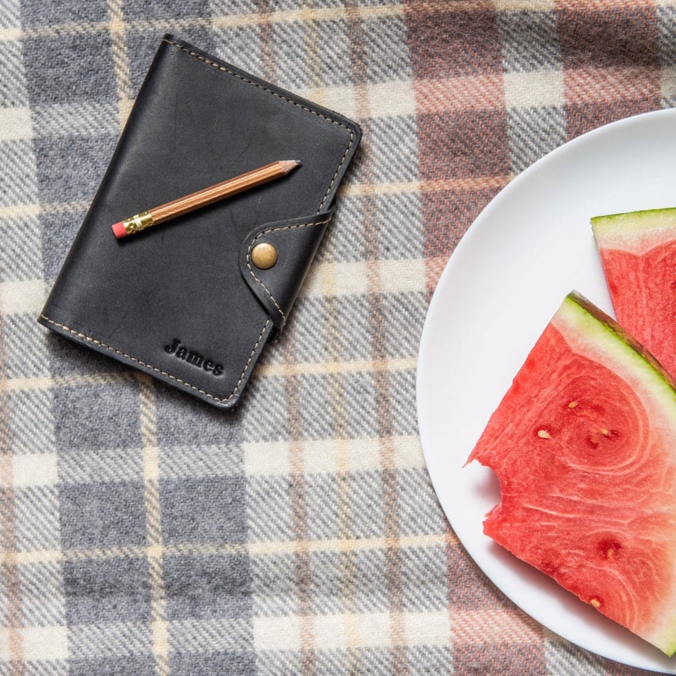 The Logbook Fine Leather Field Notes Moleskine Wallet Pocketbook Cover - Holtz Leather