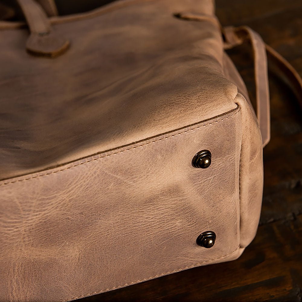 The Maria Fine Leather Tote Bag - Holtz Leather