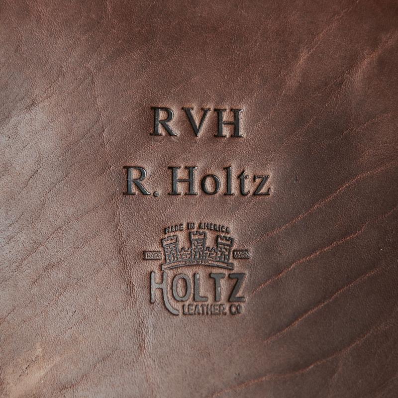 The Officially Licensed Auburn Inventor Personalized Fine Leather Journal - Holtz Leather