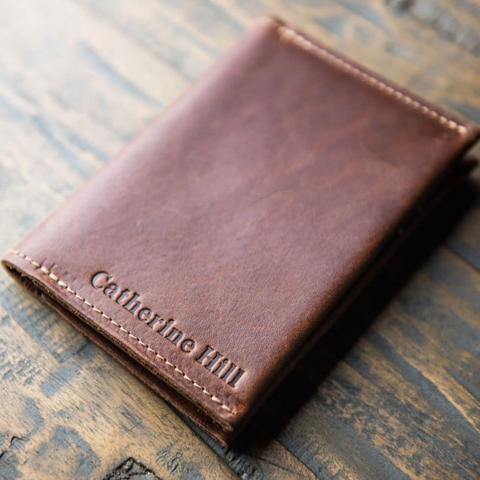 The Pioneer Fine Leather Passport Wallet Passport Cover - Holtz Leather