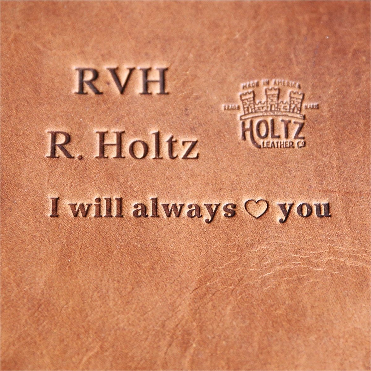 The Quiet Man Personalized Fine Leather Journal Gift for Groomsmen - Holtz Leather