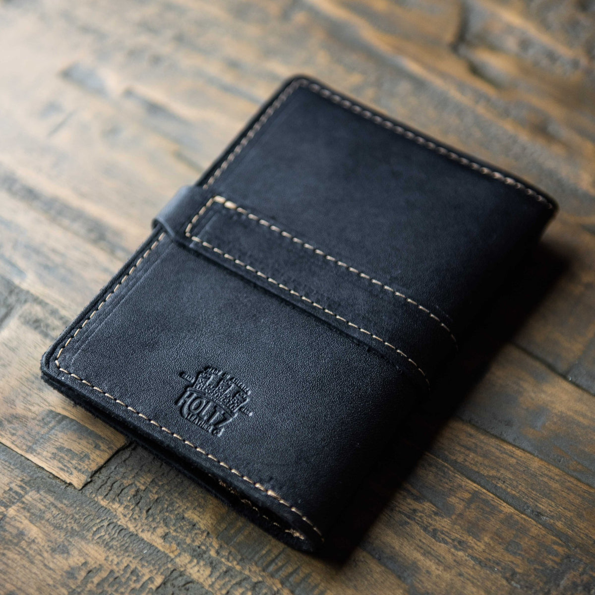 The Surveyor Fine Leather Pocket Journal Cover for Field Notes - Holtz Leather