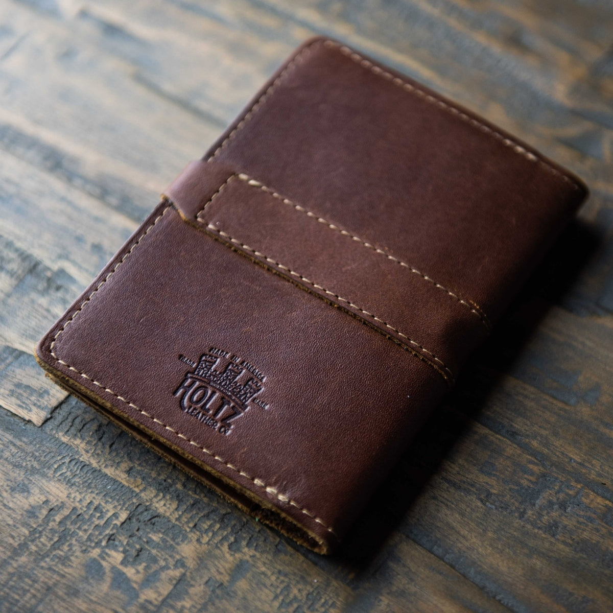The Surveyor Fine Leather Pocket Journal Cover for Field Notes - Holtz Leather