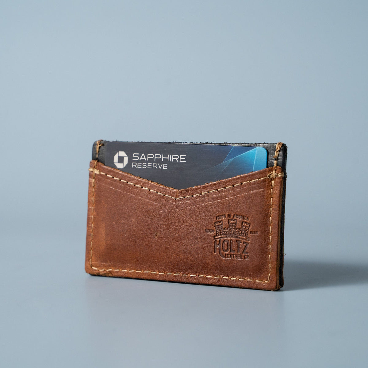 The Vernon Fine Leather Front Pocket Card Holder Wallet - Holtz Leather