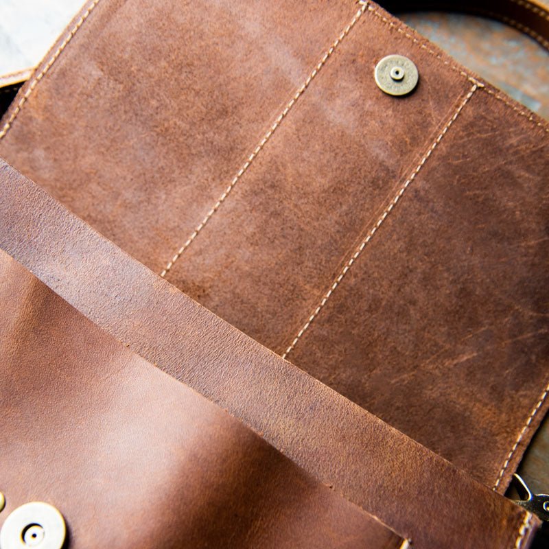 The Vivian Fine Leather Crossbody Purse - Holtz Leather