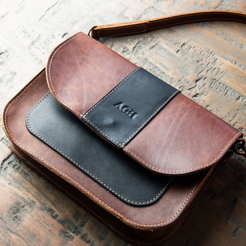 The Vivian Fine Leather Crossbody Purse - Holtz Leather