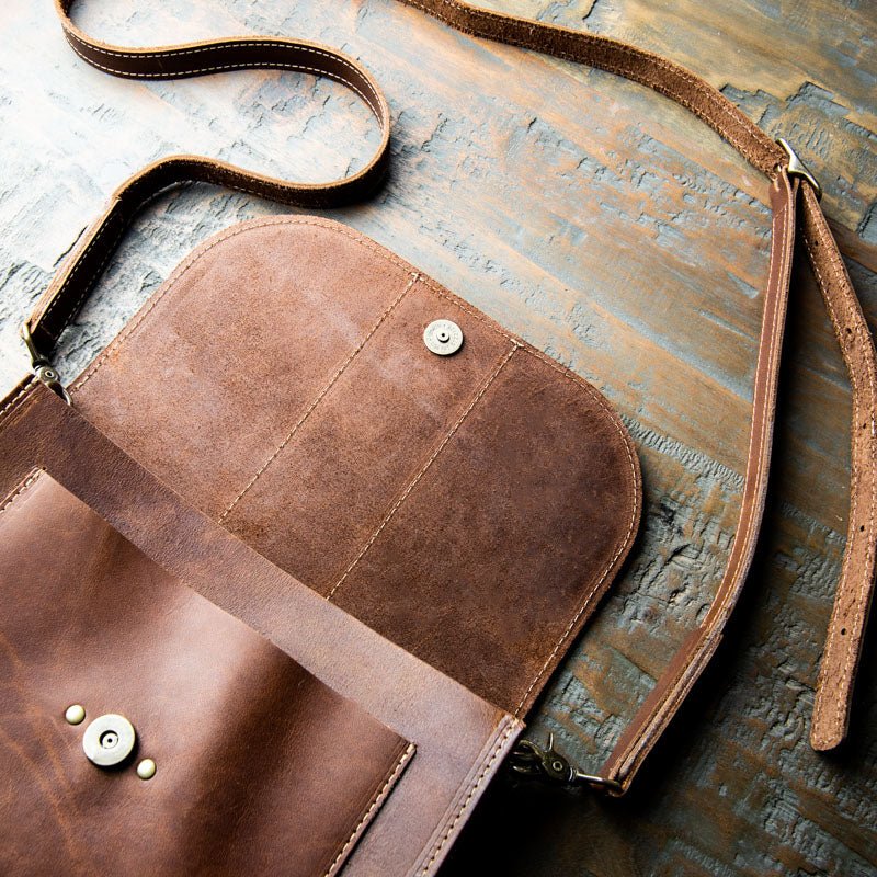 The Vivian Fine Leather Crossbody Purse - Holtz Leather