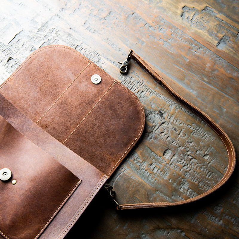 The Vivian Fine Leather Crossbody Purse - Holtz Leather