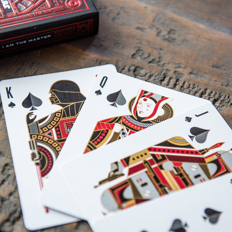 Theory 11 Dark Side Card Deck With Fine Leather Card Sleeve - Holtz Leather