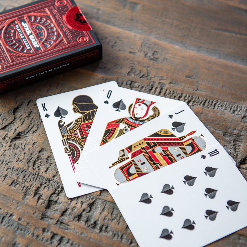 Theory 11 Dark Side Card Deck With Fine Leather Card Sleeve - Holtz Leather