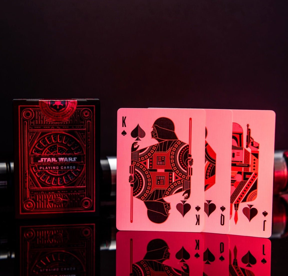 Theory 11 Dark Side Card Deck With Fine Leather Card Sleeve - Holtz Leather