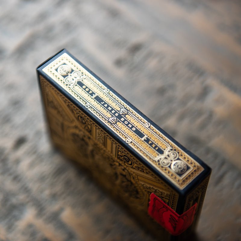 Theory 11 James Bond Card Deck With Fine Leather Card Sleeve - Holtz Leather