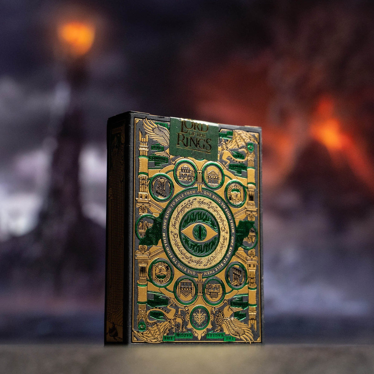 Theory 11 Lord of The Rings Card Deck With Fine Leather Card Sleeve - Holtz Leather