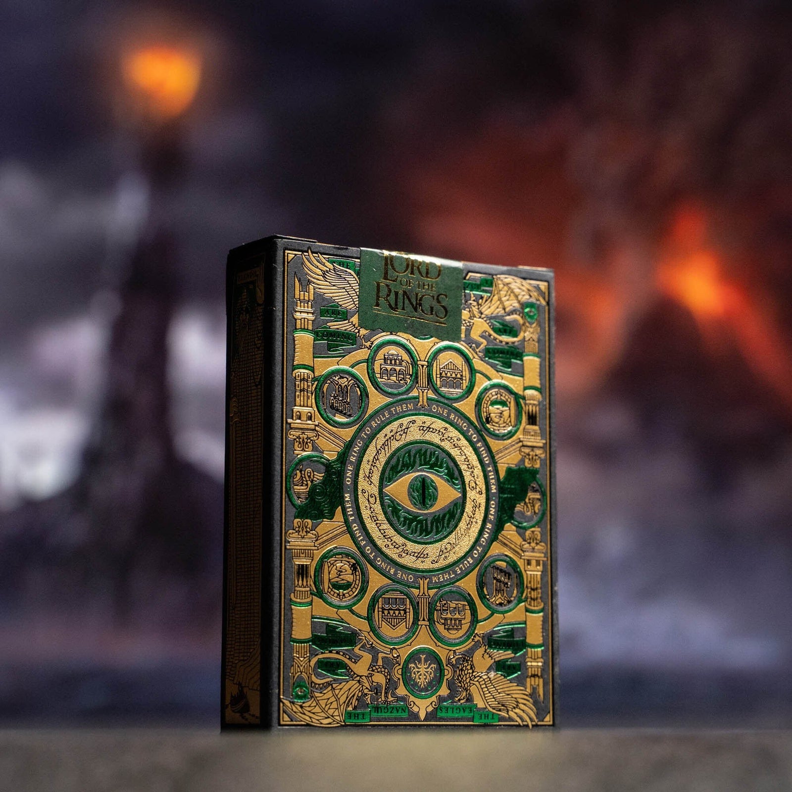 Theory 11 Lord of The Rings Card Deck With Fine Leather Card Sleeve - Holtz Leather