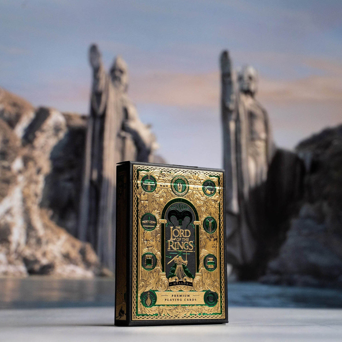 Theory 11 Lord of The Rings Card Deck With Fine Leather Card Sleeve - Holtz Leather