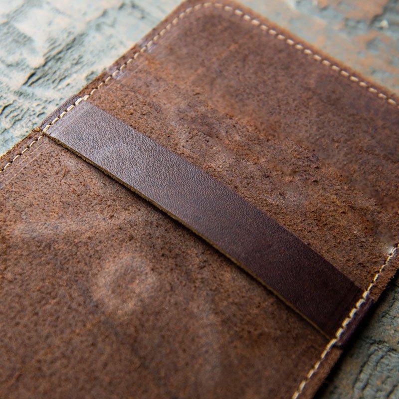 Your Logo + Our Leather - Fine Leather Golf Scorecard Holder and Logbook - Custom Logo and Corporate Gifting - Holtz Leather