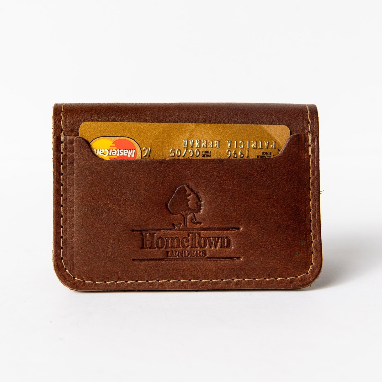 Your Logo + Our Leather - The Gates Fine Leather The Gates Bifold Money Clip Wallet - Custom Logo and Corporate Gifting - Holtz Leather