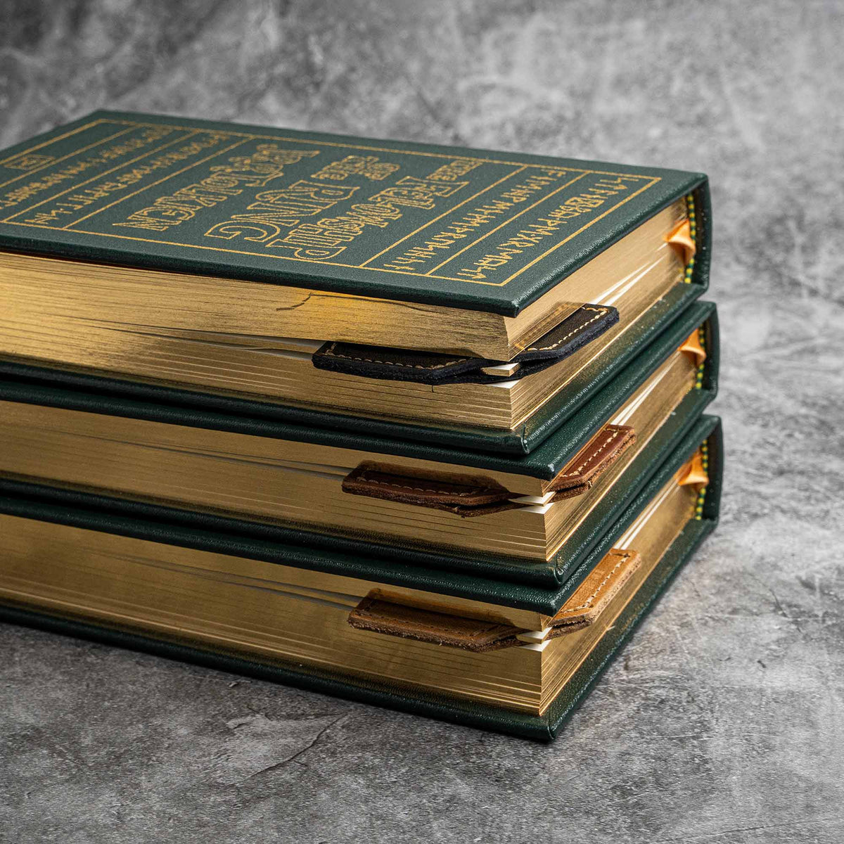 Your Logo + Our Leather - The Inkling Personalized Fine Leather Corner Bookmark - Custom Logo and Corporate Gifting - Holtz Leather