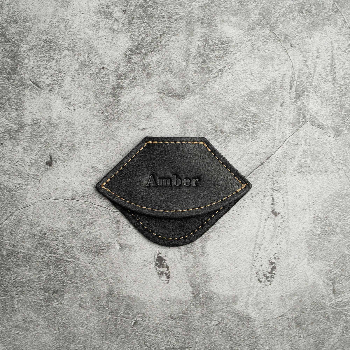 Your Logo + Our Leather - The Inkling Personalized Fine Leather Corner Bookmark - Custom Logo and Corporate Gifting - Holtz Leather